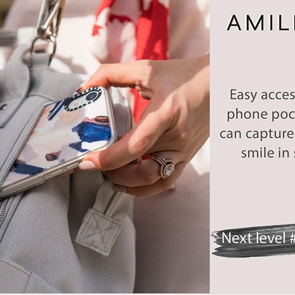 AMILLIARDI Diaper Bag Backpack 6 Bottle Holders - Picture 4 of 7